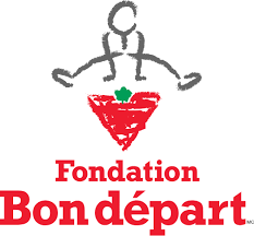 Logo de la Fondation Bon Départ, fier donateur entreprise de la Maison Caracol