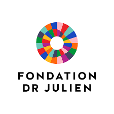 Logo de la Fondation Dr Julien, fier donateur entreprise de la Maison Caracol