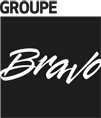 Logo du Groupe Bravo, fier donateur entreprise de la Maison Caracol